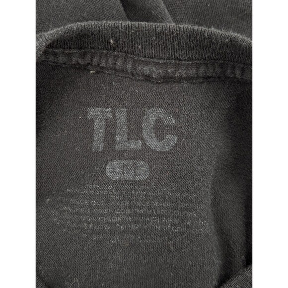 TLC No Scrubs Black Women's Retro Band Rap Graphic 90's T-Shirt Size Medium - Picture 7 of 7